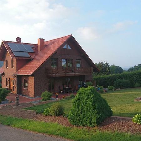 Ferienwohnung Blumenland Extertal Bagian luar foto