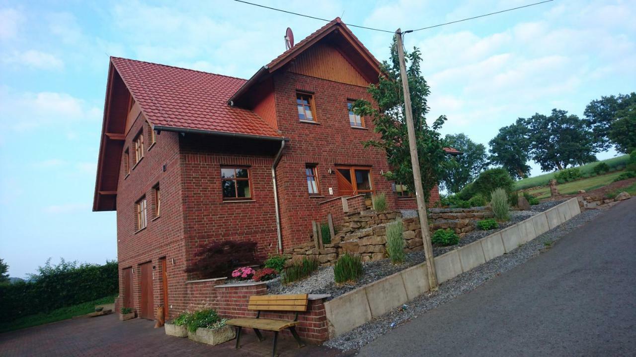 Ferienwohnung Blumenland Extertal Bagian luar foto