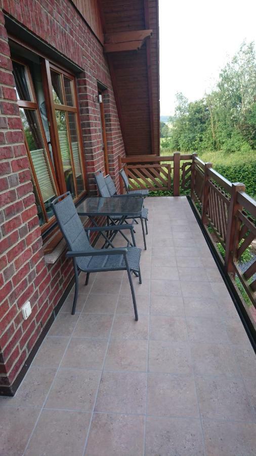 Ferienwohnung Blumenland Extertal Bagian luar foto